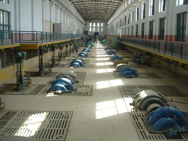 Jiamakou pump station-one of the ten irrigation zones in China
