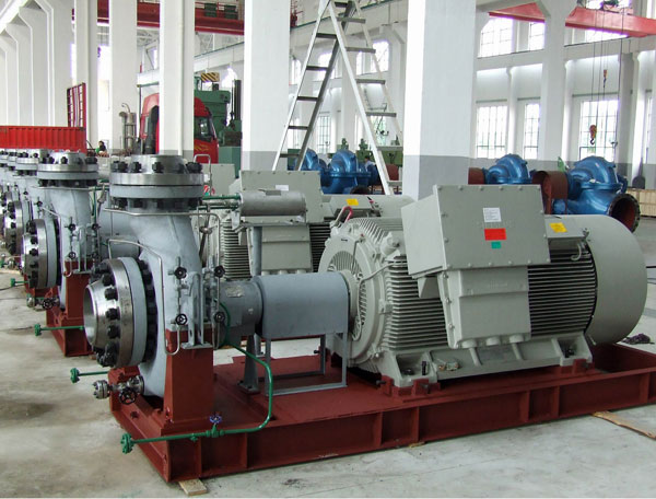 Hot water pump project for Shougang Group